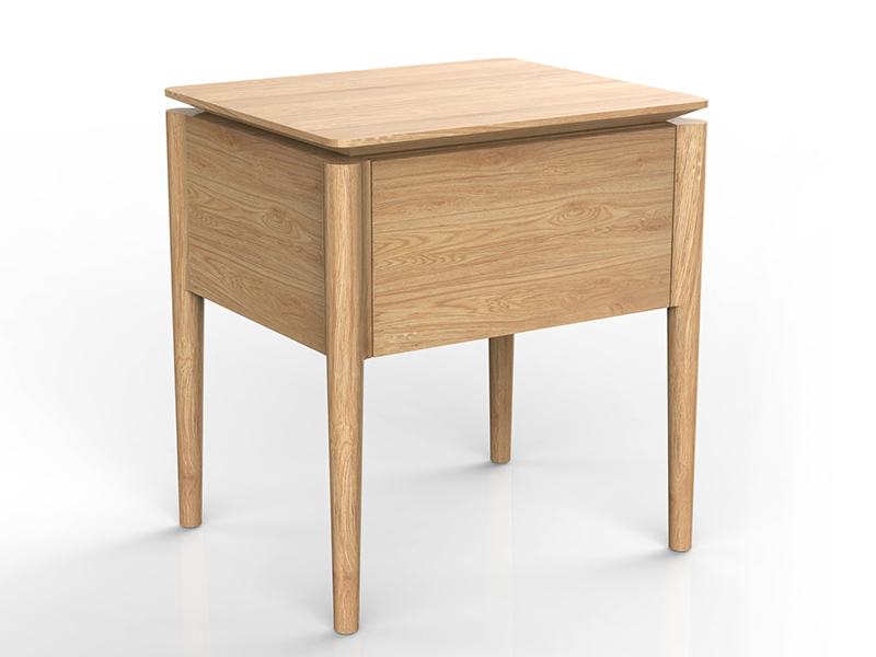 Table de chevet en bois Alva